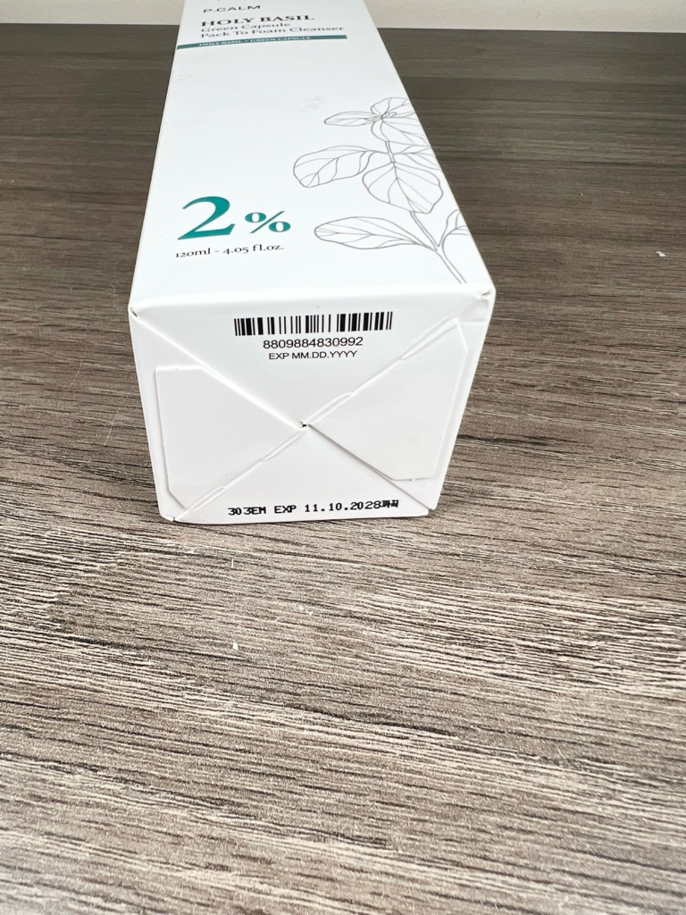 Korean Skincare P.CALM Holy Basil Green Capsule Pack to Foam Cleanser - Picture 11 of 13